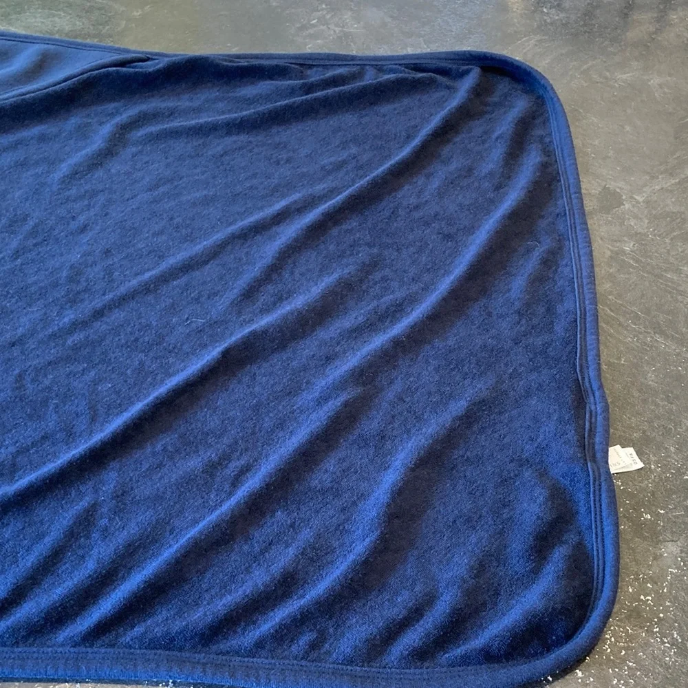 Rabbit Skins navy blue hooded bath towel